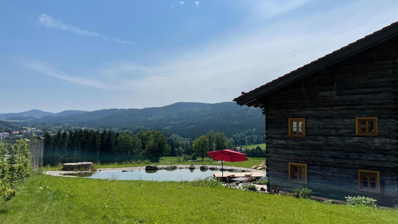 Ferienhaus Rehberg14 Drachselsried Exteriör bild