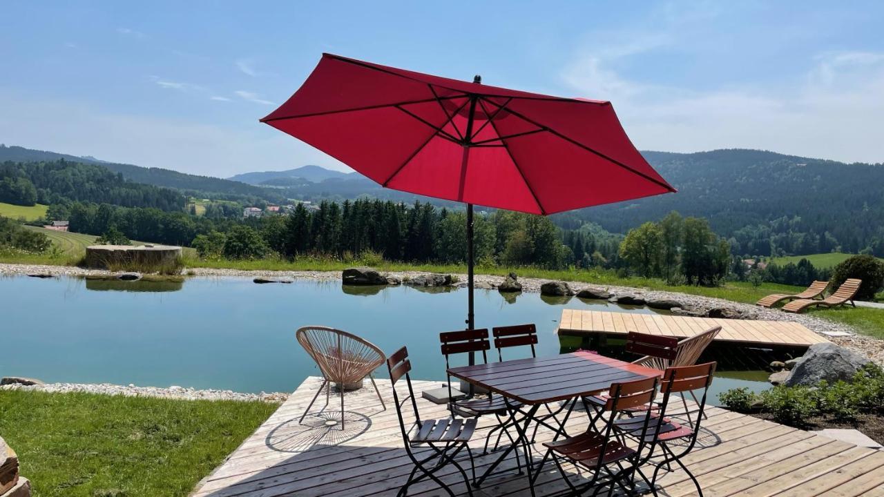 Ferienhaus Rehberg14 Drachselsried Exteriör bild
