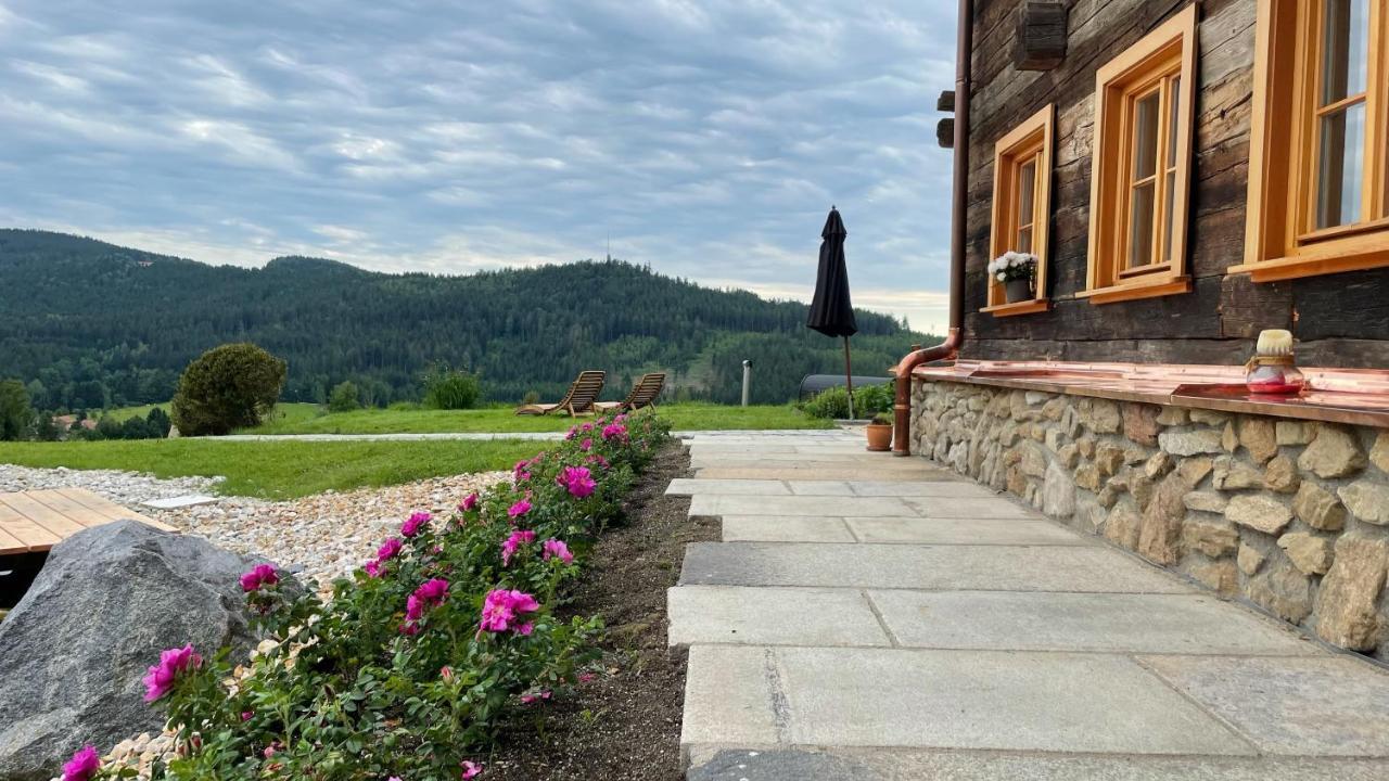 Ferienhaus Rehberg14 Drachselsried Exteriör bild